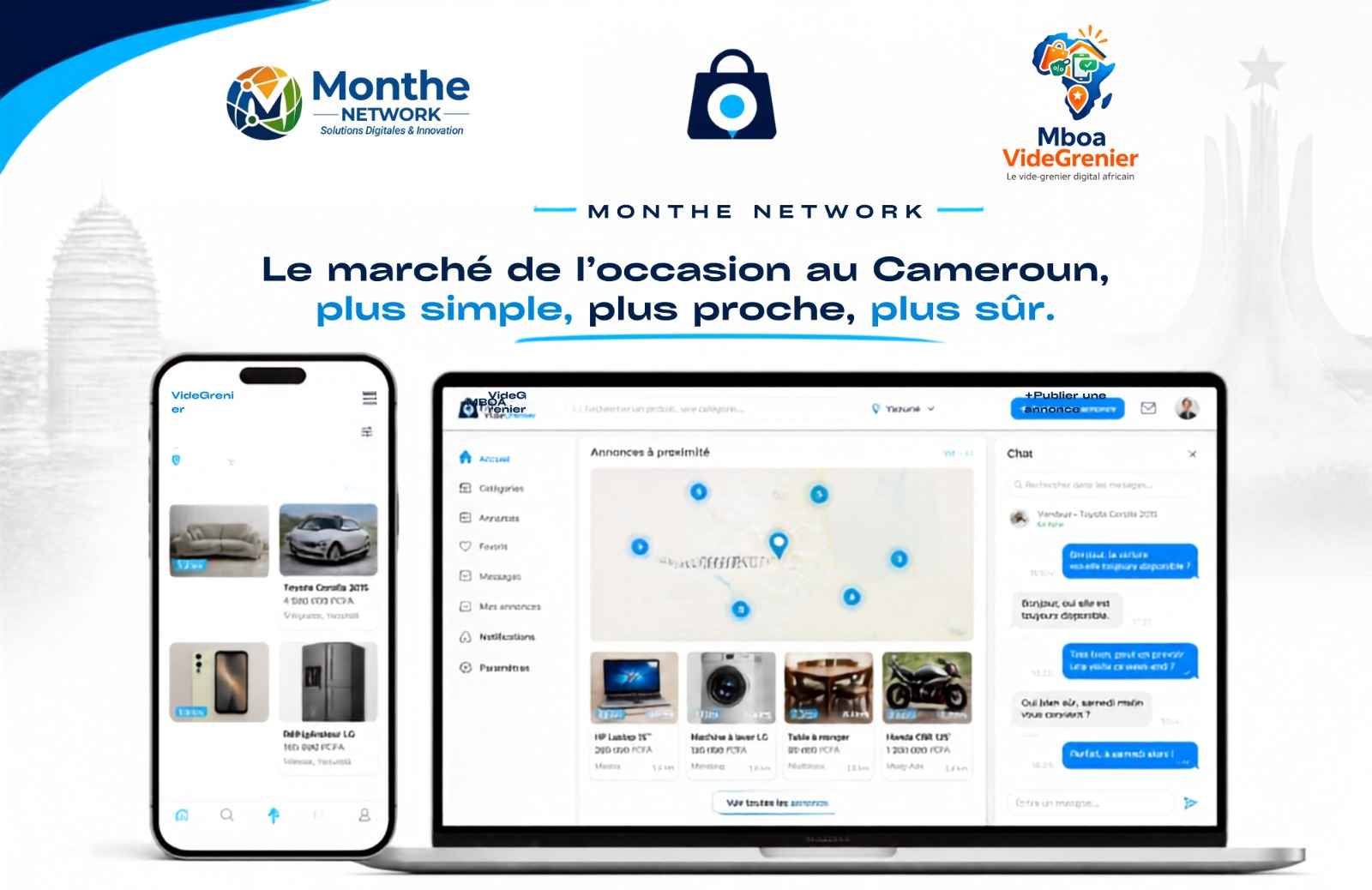 MBOA VideGrenier — Votre marketplace camerounaise (1)